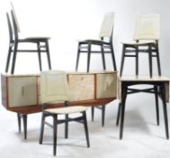 ITALIAN MID CENTURY DESIGN - FORMICA SIDEBOARD W/ TABLE & CHAIRS