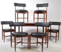 G-PLAN - VICTOR B WILKINS - TEAK DINING TABLE & CHAIRS