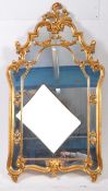 REPRODUCTION GILT ROCOCCO STYLE WALL MIRROR