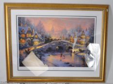 THOMAS KINKADE (1958 - 2012) - 2007 SPIRIT OF CHRISTMAS LIMITED EDITION PRINT