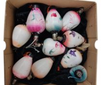 MID-CENTURY VINTAGE ORIENTAL STYLE LIGHT BULBS / CHRISTMAS LIGHTS