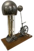 VINTAGE VAN DE GRAAFF STATIC ELECTRICITY GENERATOR APPARATUS