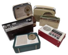 COLLECTION OF VINTAGE PORTABLE TRANSISTOR RADIOS