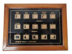 19TH CENTURY SERVANT'S / BUTLER'S BELL CALL BOARD