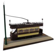BOURNEMOUTH CORPORATION TRAMWAYS MODEL OF A TRAM