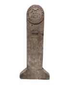 MID SOUTHERN UTILITY COMPANY CONCRETE CABLE MARKER POST