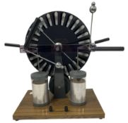 WIMHURST MACHINE - VINTAGE ELECTROSTATIC GENERATOR DEMONSTRATION MODEL