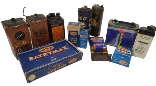 COLLECTION OF VINTAGE BATTERY CELLS