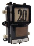 VINTAGE FERRANTI MADE PERPETUAL DESK CALENDAR