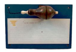 WWII INTEREST - BUTLER BELL PUSH PENDANT SWITCH USED BY RUDOLPH HESS