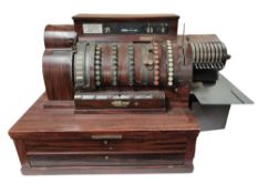 EARLY 20TH CENTURY NATIONAL CASH REGISTER COMPANY COPPER REGISTER
