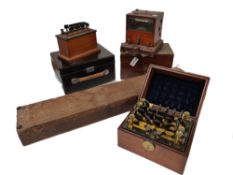 COLLECTION OF EARLY 20TH CENTURY ELECTRICAL TEST APPARATUS