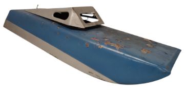 VINTAGE CODEG BATTERY OPERATED TINPLATE MODEL BOAT