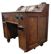 EARLY 20TH CENTURY HAND BUILT CALIBRATION TESTING DESK