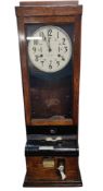 EARLY 20TH CENTURY INTERNATIONAL TIME COMPANY NY TIME CLOCK