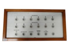 GENT OF LEICESTER SERVANTS CALL BOARD BUTLER'S INDICATOR