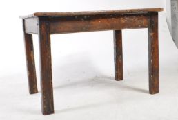 19TH CENTURY OAK FRENCH LOWBOY OCCASIONAL TABLE