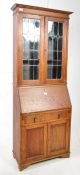 EARLY 20TH CENTURY OAK ARTS AND CRAFTS BUREAU BOOKCASE