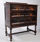 EARLY 20TH CENTURY JACOBEAN REVIVAL CHEST OF DRAWERS