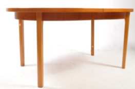 BRITISH MODERN DESIGN - MID CENTURY TEAK DINING TABLE