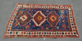 EARLY 20TH CENTURY CAUCASIAN CARPET FLOOR RUG