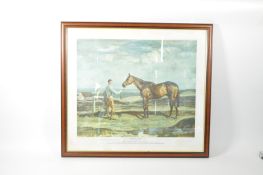 AFTER ALFRED MUNNINGS - 20TH CENTURY PRINT TITLED 'BROWN JACK'