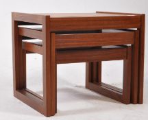 BRITISH MODERN DESIGN - MID CENTURY NEST OF TABLES