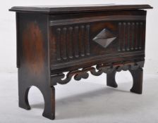 JACOBEAN REVIVAL SMALL BLANKET BOX CHEST