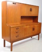 G-PLAN - MID CENTURY SIENNA TEAK HIGHBOARD SIDEBOARD