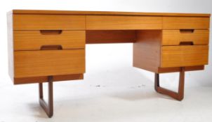 UNIFLEX FURNITURE- MID CENTURY TEAK WRITING DESK
