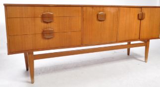 BRITISH MODERN DESIGN - RETRO MID CENTURY TEAK SIDEBOARD CREDENZA