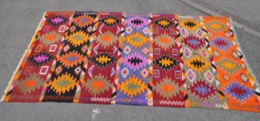 VINTAGE 20TH CENTURY ANATOLIAN TURKISH KILIM RUG