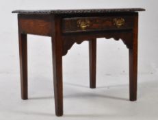 19TH CENTURY LOW OAK COFFEE TABLE