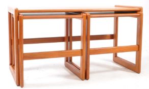 ARNE HOVMAND-OLSEN FOR MOGENS KOLD - MID CENTURY NESTING TABLES