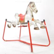 MOBO PRAIRIE KING 1960S VINTAGE METAL ROCKING HORSE TOY