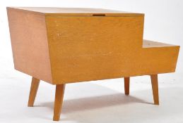 BRITISH MODERN DESIGN - MID CENTURY TEAK SEWING BOX