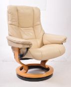 EKORNES STRESSLESS - VINTAGE RECLINING SWIVEL ARMCHAIR