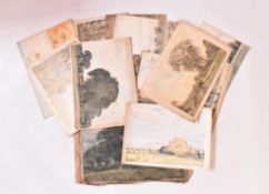 DAVID MUIRHEAD (BRITISH, 1867-1930) - APPROX THIRTEEN WATERCOLOURS ON PAPER PAINTINGS