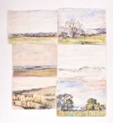 A. E. BORTHWICK (1871-1955) - 13 EN PLEIN AIR SCOTTISH WATERCOLOURS