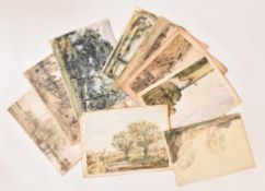 DAVID MUIRHEAD (BRITISH, 1867-1930) - APPROX. FIFTEEN WATERCOLOURS ON PAPER PAINTINGS