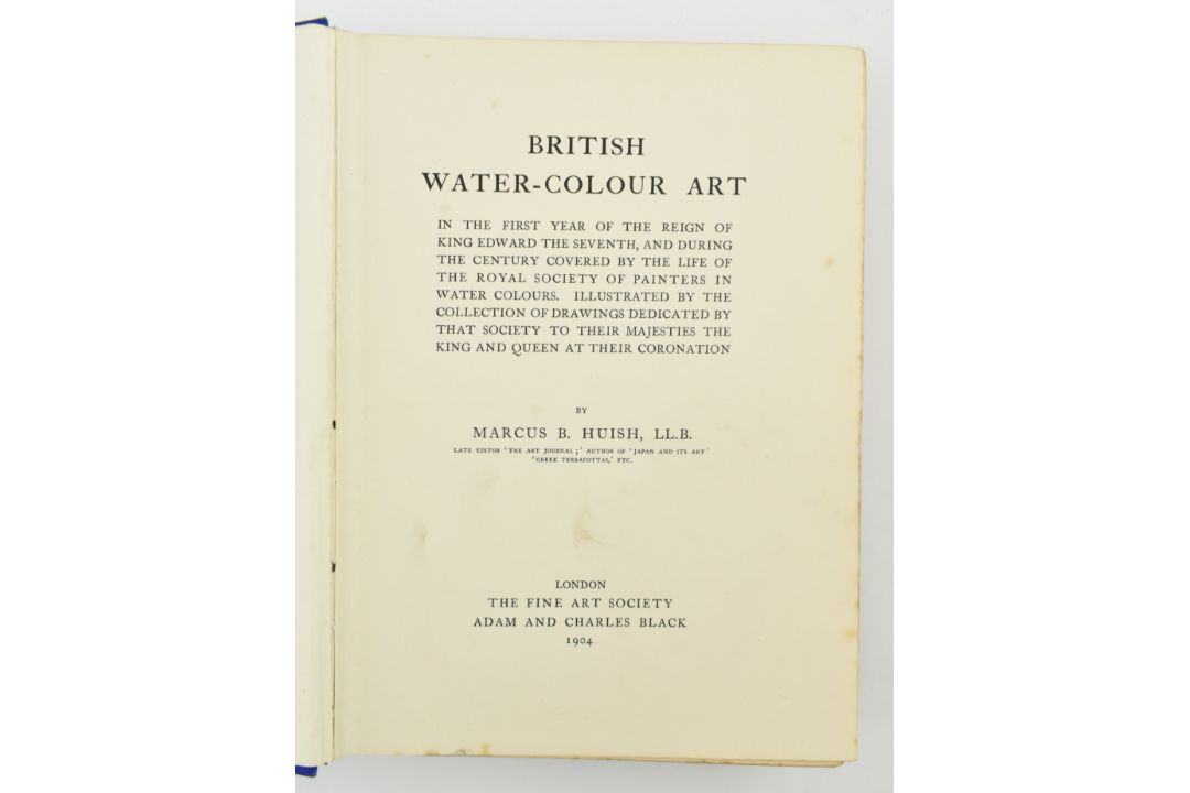 ALFRED EDWARD BORTHWICK COLLECTION. ELEVEN ART REFERENCE WORKS - Image 2 of 10