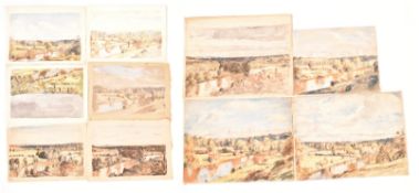 DAVID MUIRHEAD (BRITISH, 1867-1930) - APPROX. TEN WATERCOLOURS ON PAPER