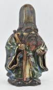 20TH CENTURY CHINESE CERAMIC FIGURE OF A SHOULAO