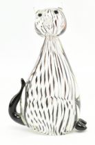 AFTER DINO MARTENS FOR MURANO - VINTAGE CHINESE REPRODUCTION STUDIO ART GLASS CAT