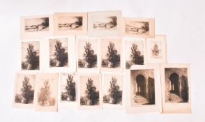 A. E. BORTHWICK (1871-1955) - VARIOUS ETCHINGS ON PAPER
