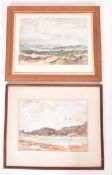 A. E. BORTHWICK (1871-1955) - TWO WATERCOLOUR ON PAPER LANDSCAPES