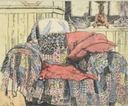 SUE LEWINGTON (LATE 20TH CENTURY) - LIMITED EDITION SIGNED ENGRAVING