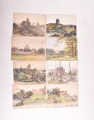 A. E. BORTHWICK (1871-1955) - 11 EN PLEIN AIR SCOTTISH WATERCOLOURS