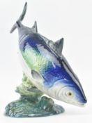 BESWICK - VINTAGE MID CENTURY CERAMIC FISH FIGURINE OF OCEANIC BONITA