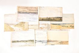 DAVID MUIRHEAD (BRITISH, 1867-1930) - 10 WATERCOLOURS ON PAPER PAINTINGS